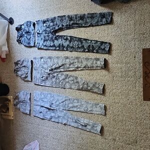 Womens best matching camouflage set